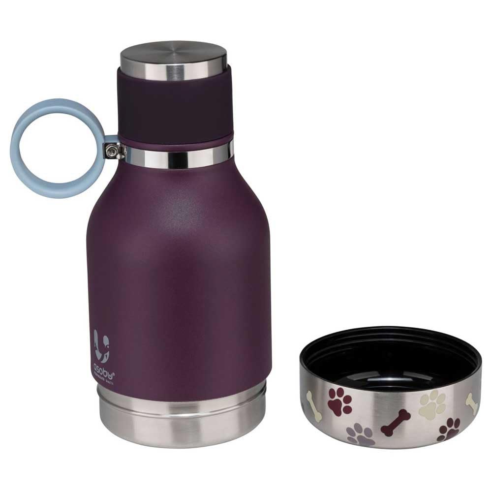 Asobu Buddy Insulated Dog Water Bottle with Storage Bowls