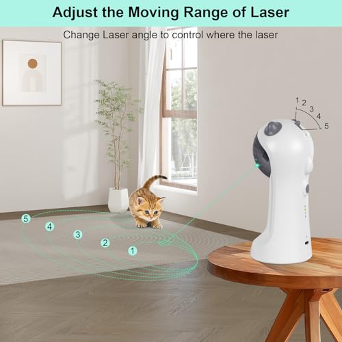 TBTeek Automatic Interactive Cat Toy for Indoor Cats