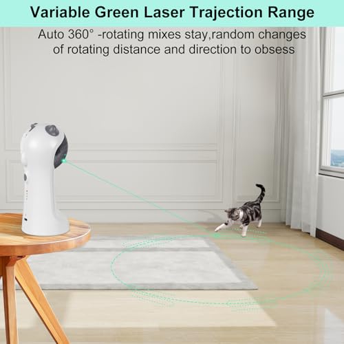 TBTeek Automatic Interactive Cat Toy for Indoor Cats