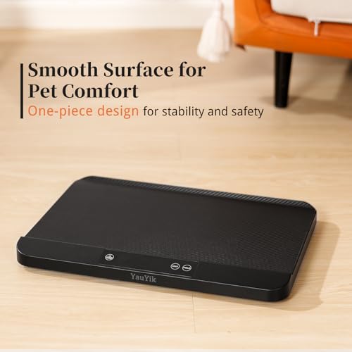 YauYik Digital Pet Scale with Non-Slip Mat and LED Display