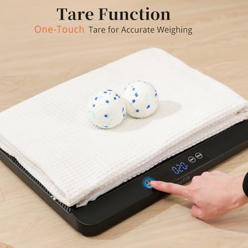 YauYik Digital Pet Scale with Non-Slip Mat and LED Display