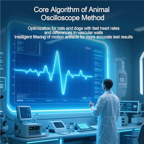 Wearable Pet Blood Pressure Monitor for Dogs and Cats
