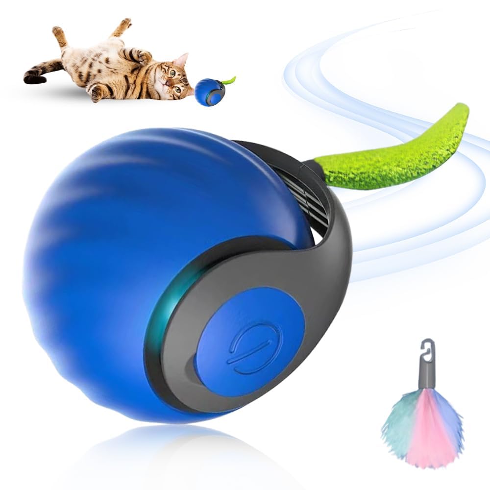 AULCTR Speedy 3.0 Rechargeable Rolling Tail Cat Toy