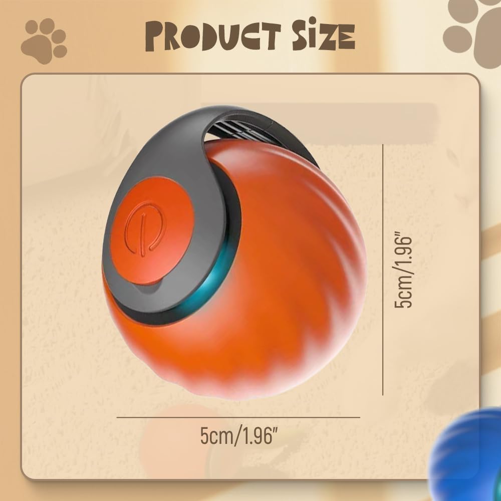 AULCTR Speedy 3.0 Rechargeable Rolling Tail Cat Toy