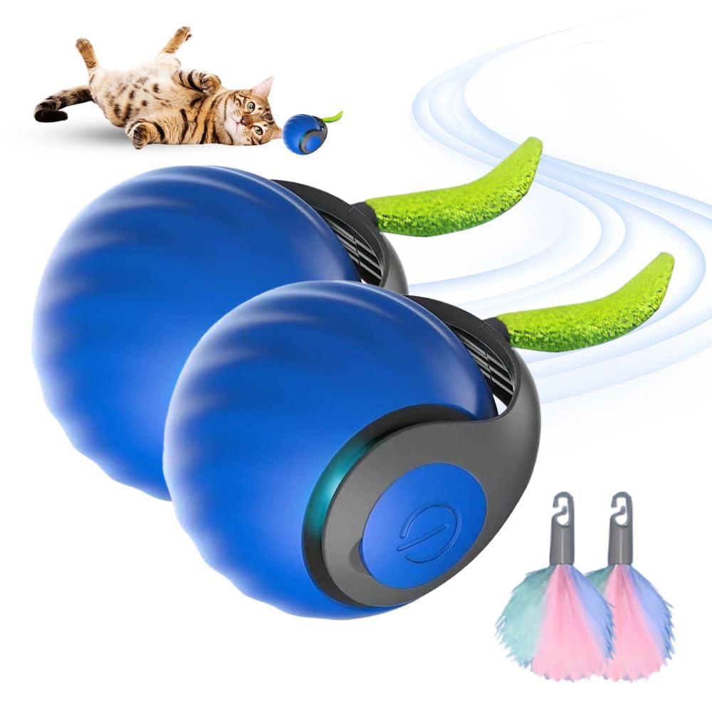 AULCTR Speedy 3.0 Rechargeable Rolling Tail Cat Toy