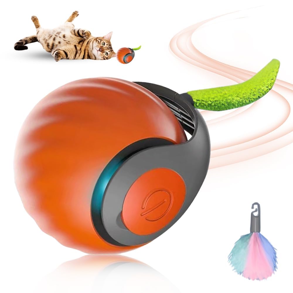 AULCTR Speedy 3.0 Rechargeable Rolling Tail Cat Toy