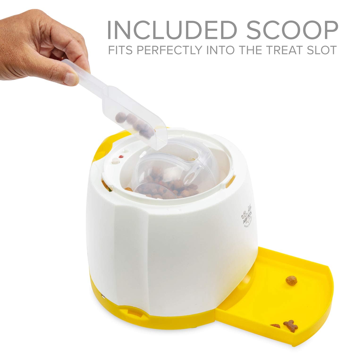 Arf Pets Dog Treat Dispenser with Remote Button – Dog Memory Training Activity Toy – Treat While Train, Promotes Exercise by Rewards, Improves Memory & Positive Training for A Healthier & Happier Pet