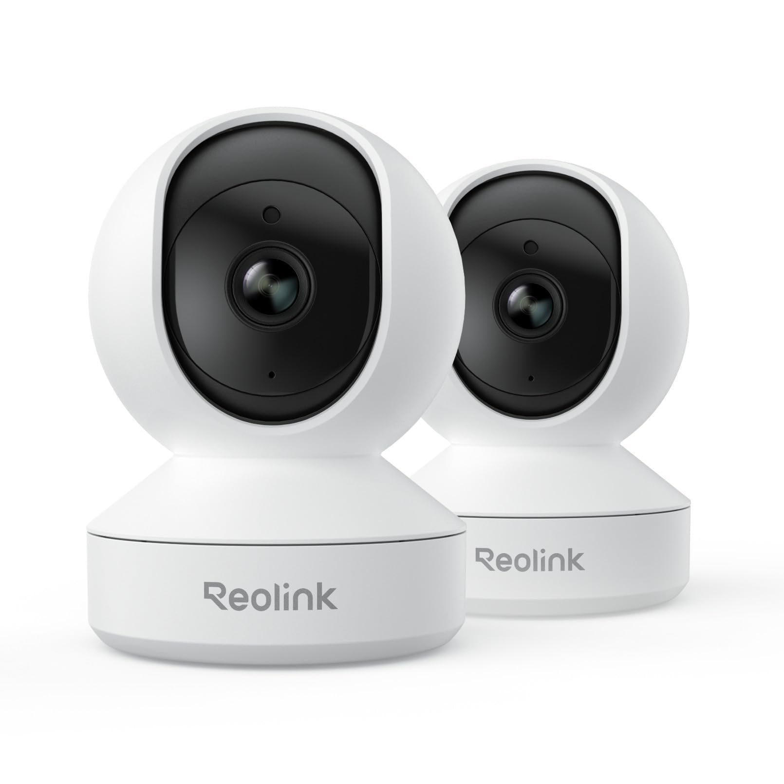 REOLINK 2K Indoor Camera, E1 Plug-in 2.4G WiFi Security Camera Wireless for Baby/Pet Monitor with Phone app, 360 Degree Pet Camera with Person/Pet Detection, Night Vision, 2-Way Audio, Local Storage