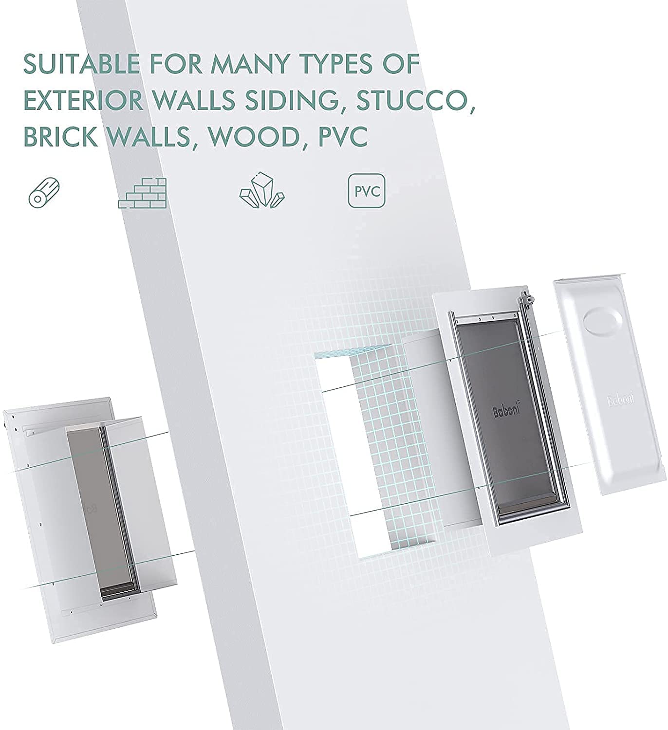 Baboni Pet Door for Wall