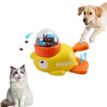 Interactive Duck Treat Puzzle Feeder for Cats and Small Dogs