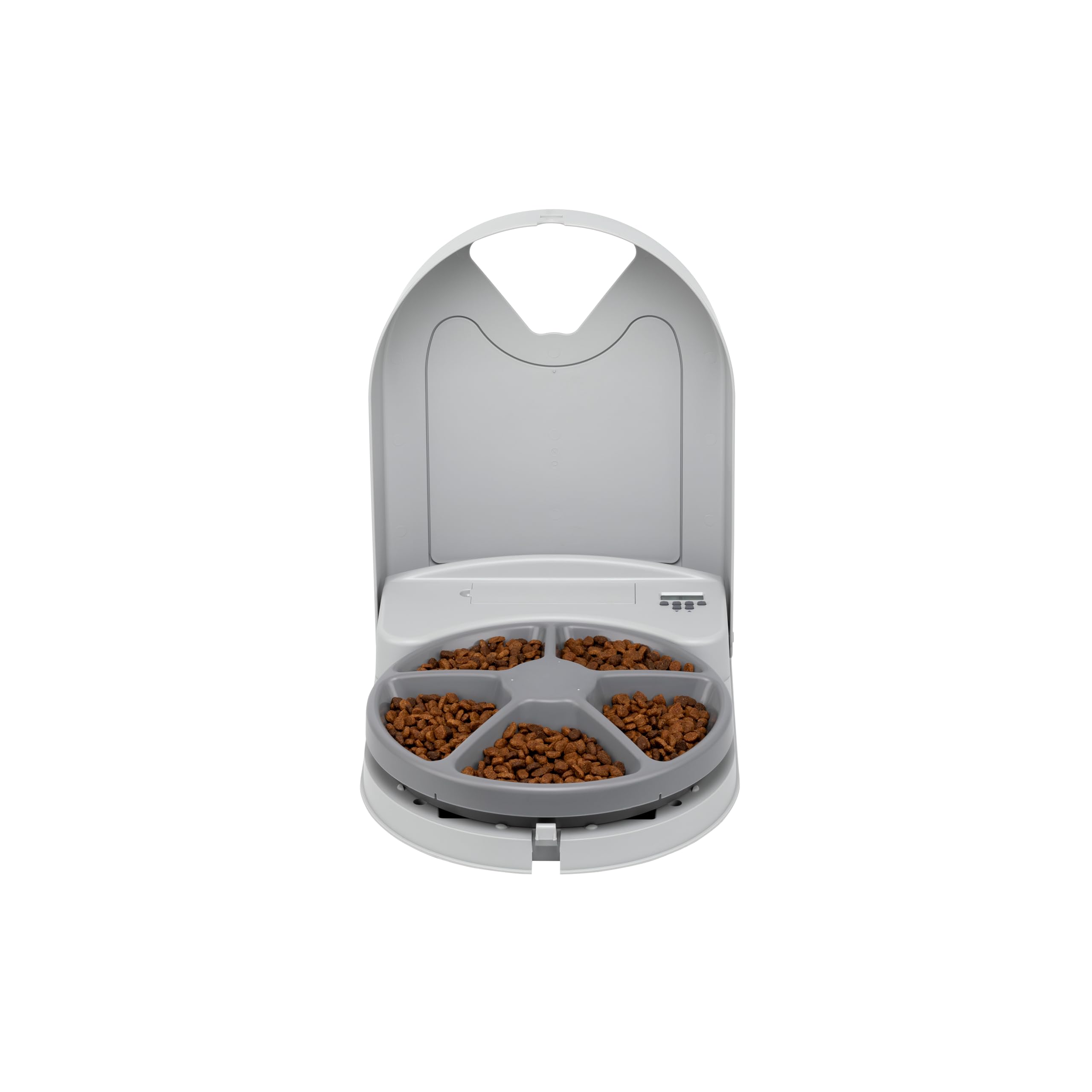 PetSafe Automatic Dog Feeder, 5 Meals, 40 oz Capacity, Plastic, for Dry Food, Multiple Pets