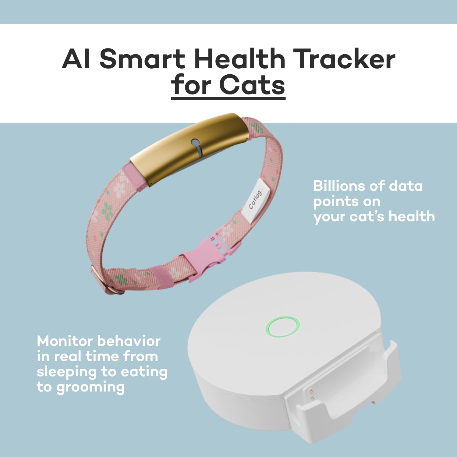 Catlog Replacement Collar Belt for Pet Activity Tracker
