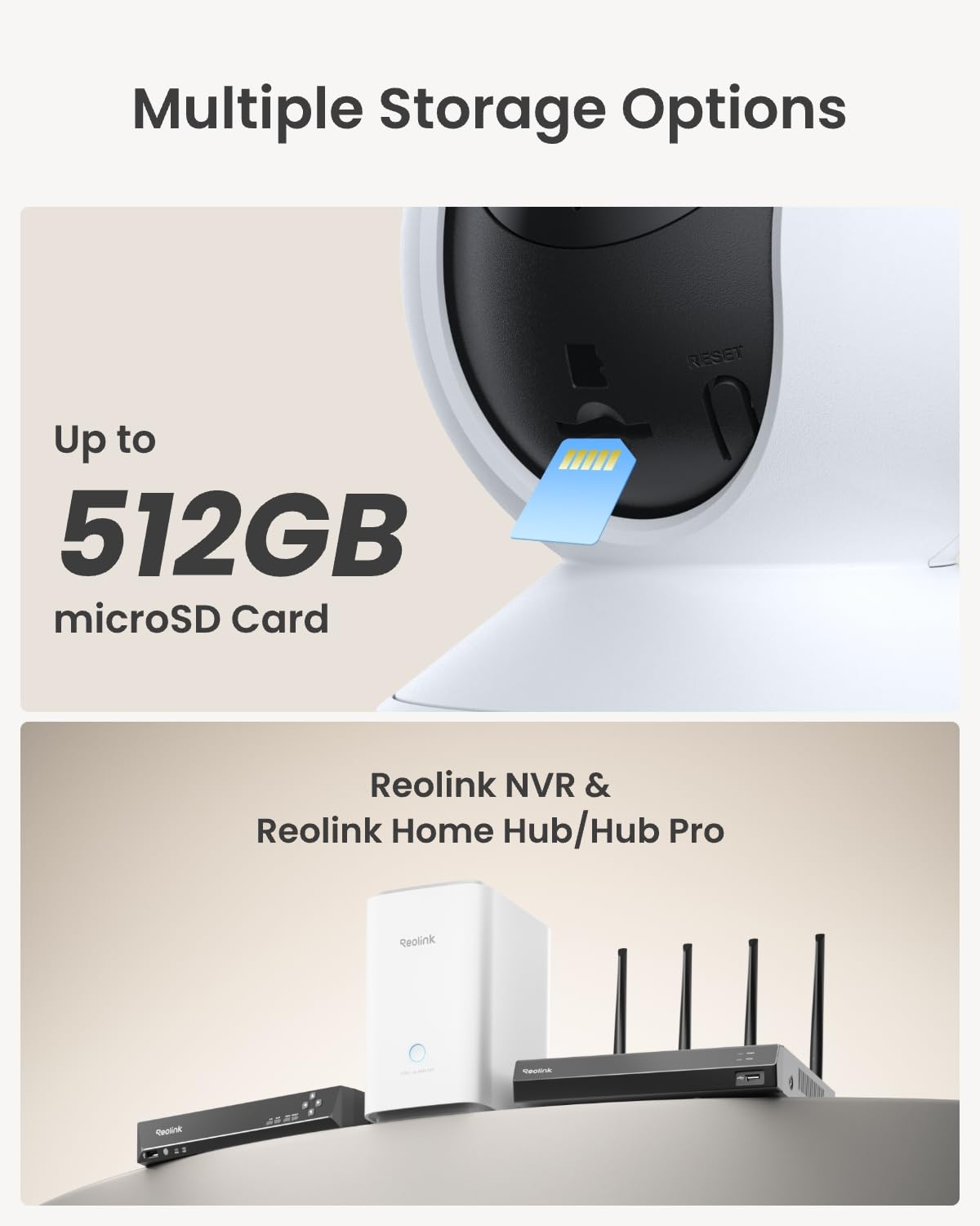 REOLINK 2K Indoor Camera, E1 Plug-in 2.4G WiFi Security Camera Wireless for Baby/Pet Monitor with Phone app, 360 Degree Pet Camera with Person/Pet Detection, Night Vision, 2-Way Audio, Local Storage