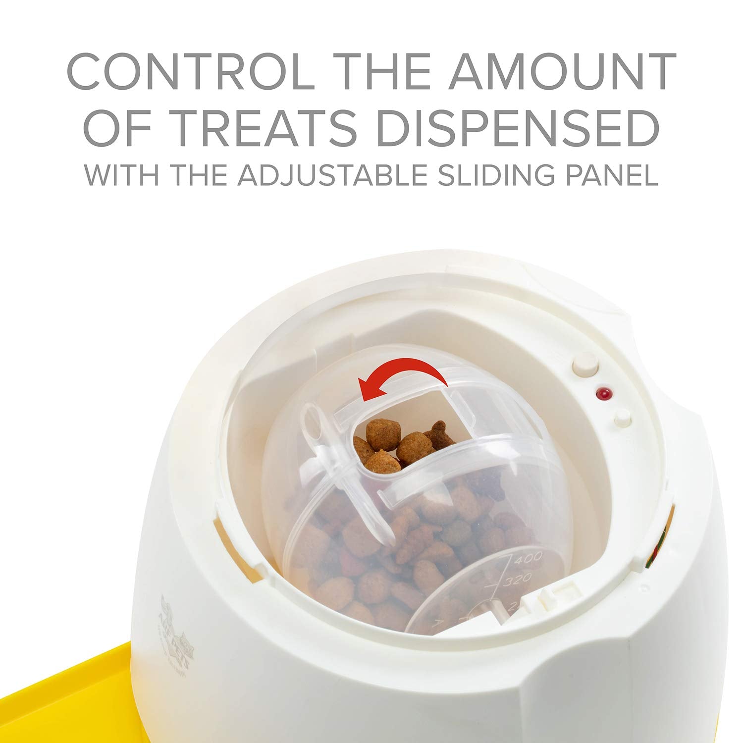 Arf Pets Dog Treat Dispenser with Remote Button – Dog Memory Training Activity Toy – Treat While Train, Promotes Exercise by Rewards, Improves Memory & Positive Training for A Healthier & Happier Pet