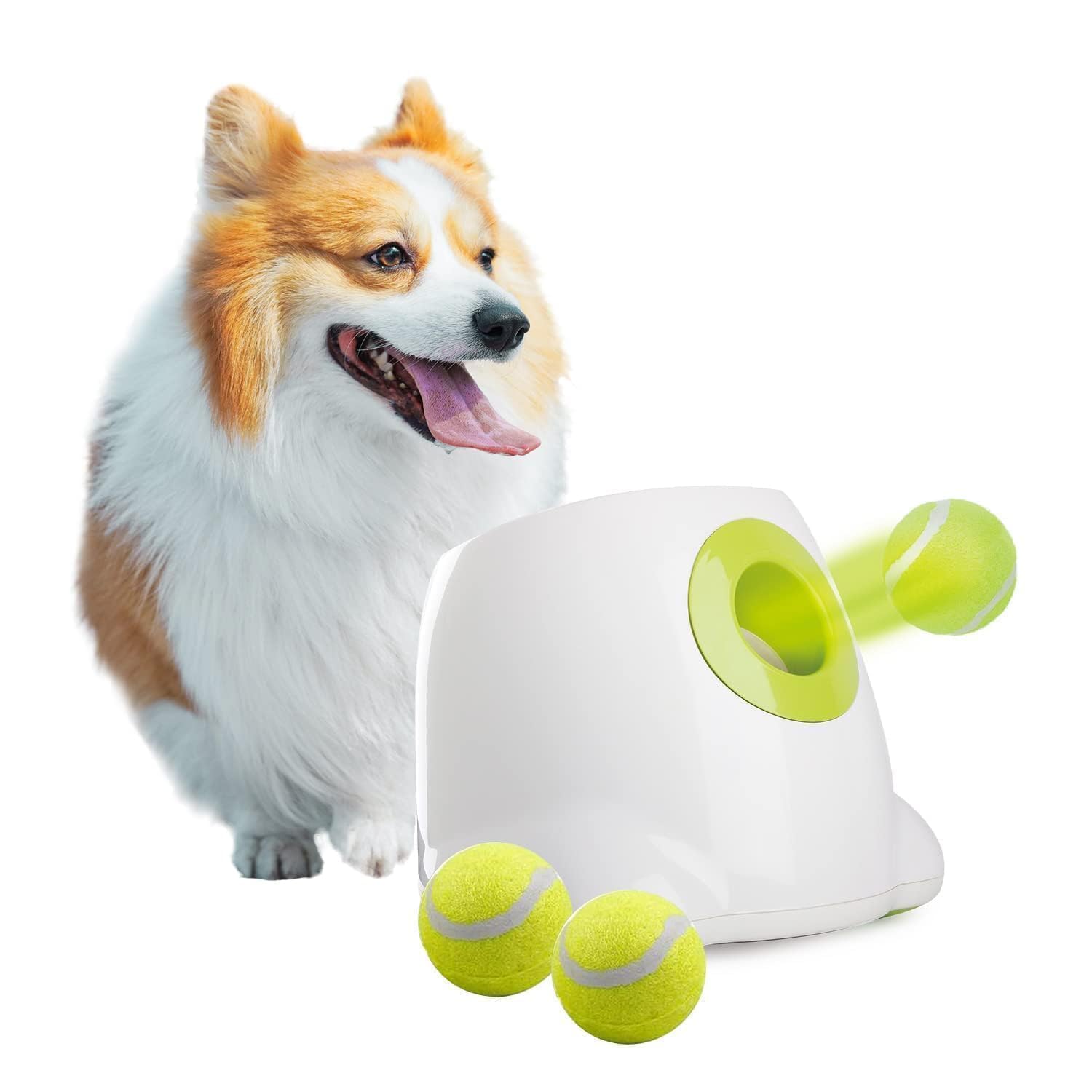 AFP Automatic Dog Ball Launcher with 3 Fetch Balls