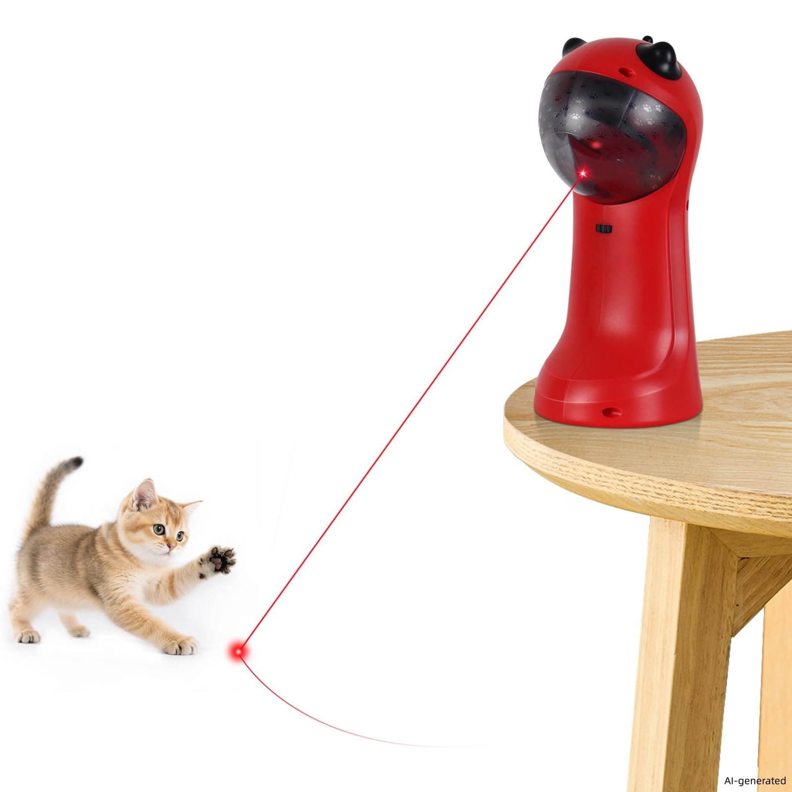 TBTeek Automatic Interactive Cat Toy for Indoor Cats