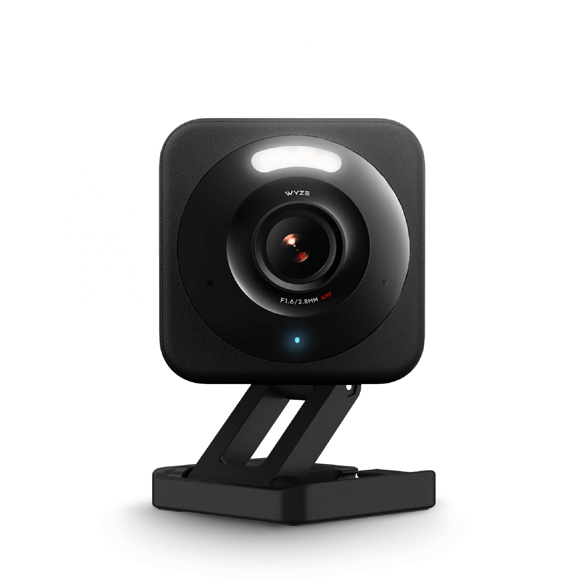Wyze Cam v4, 2K HD Wi-Fi Smart Home Security Camera, Indoor/Outdoor Use, Pet/Baby Monitor, Motion Activated Spotlight/Siren, Enhanced Color Night Vision, 2-Way Audio, Local/Cloud Storage, Wired