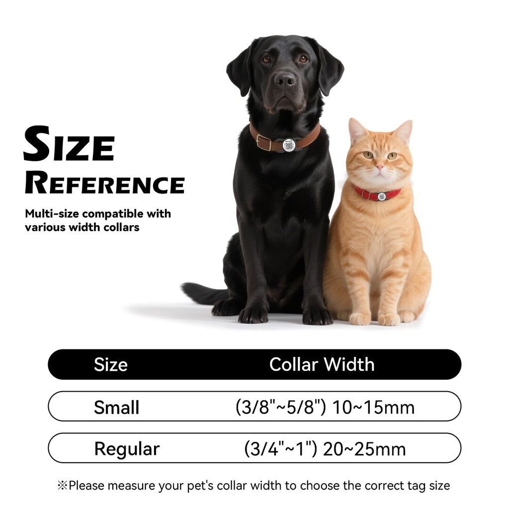 WhoseID Personalized QR Code and NFC Pet ID Tag