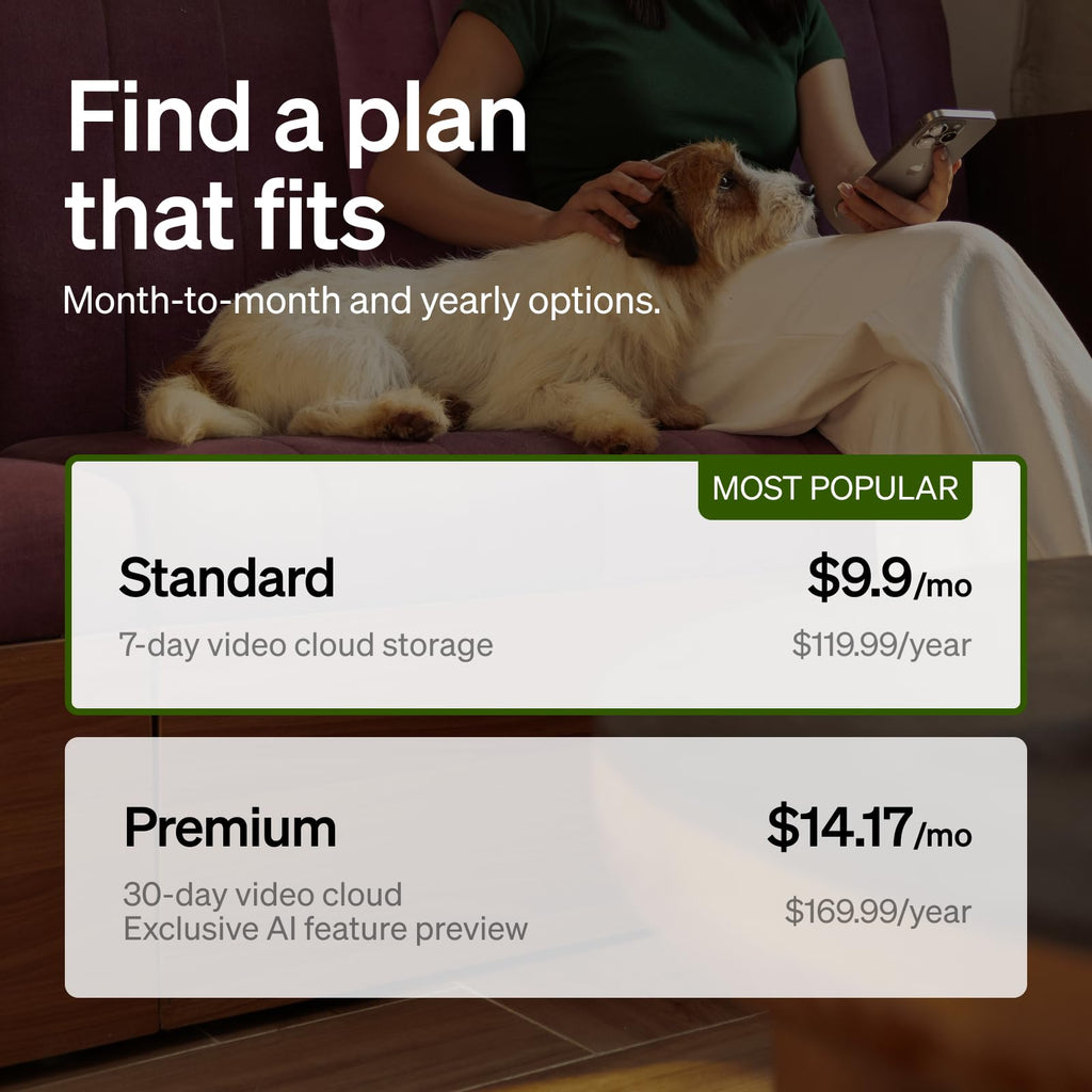 PETLIBRO 360° AI Pet Camera with Multi-Pet Recognition