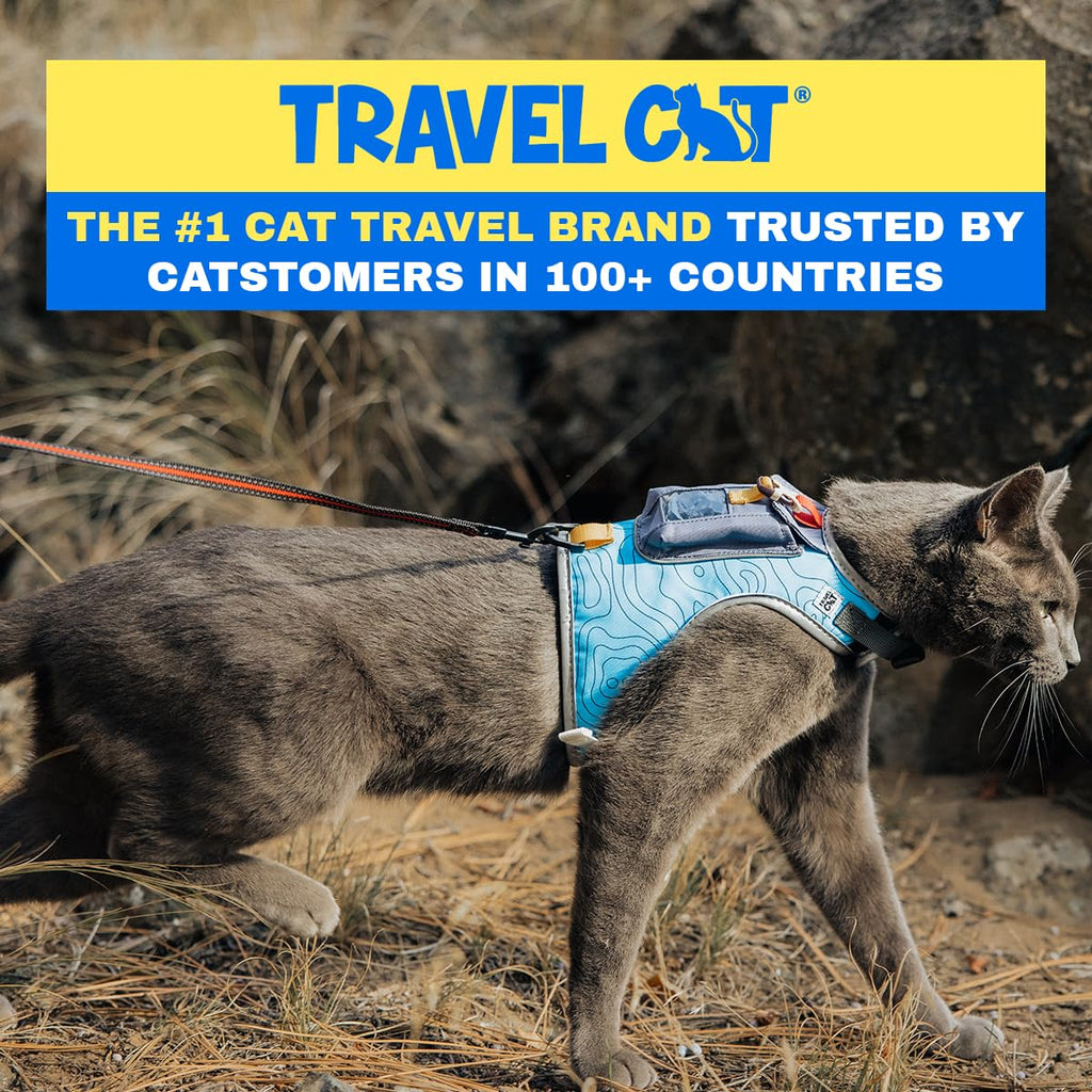 Travel Cat Pathfinder Escape-Proof GPS Tracker Harness