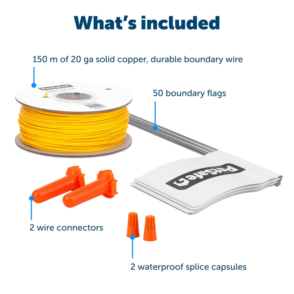 PetSafe Boundary Kit 500 Ft Wire/Splicers/Flags