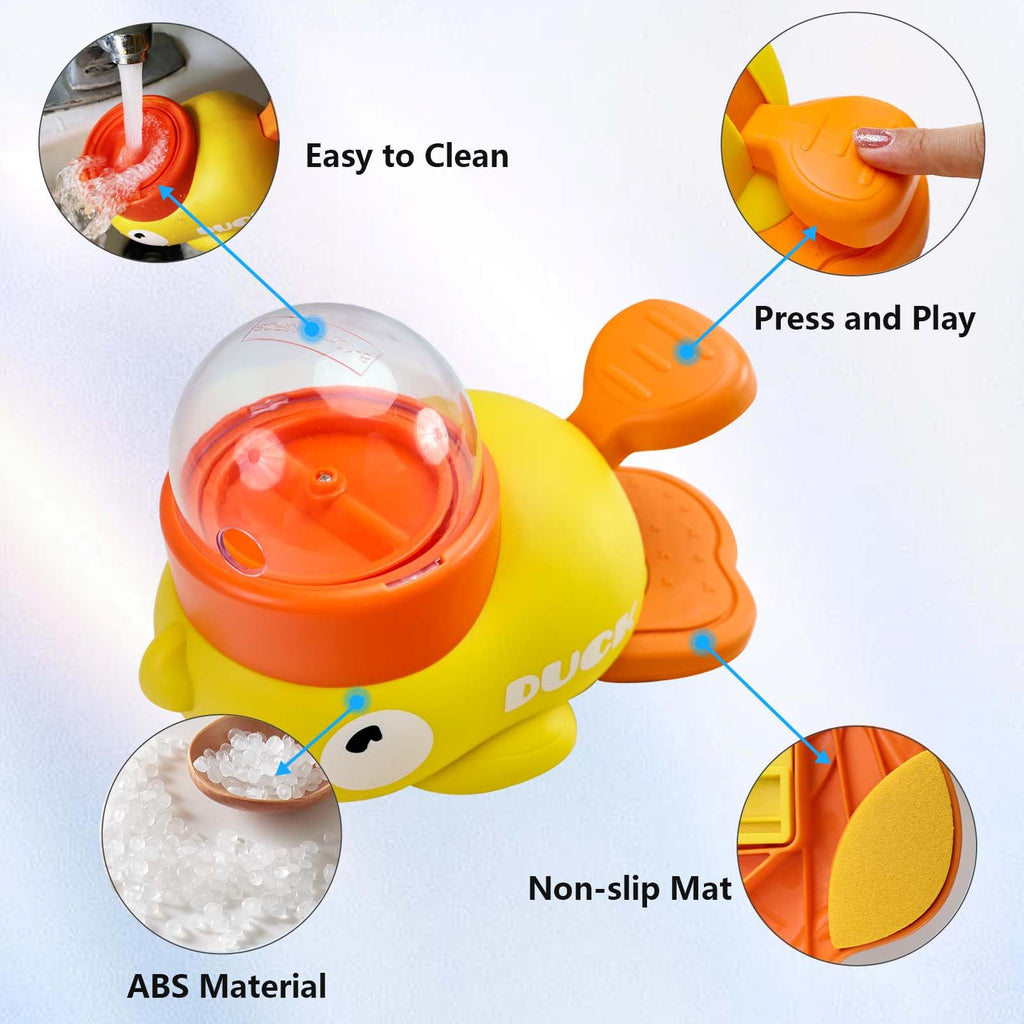 Interactive Duck Treat Puzzle Feeder for Cats and Small Dogs
