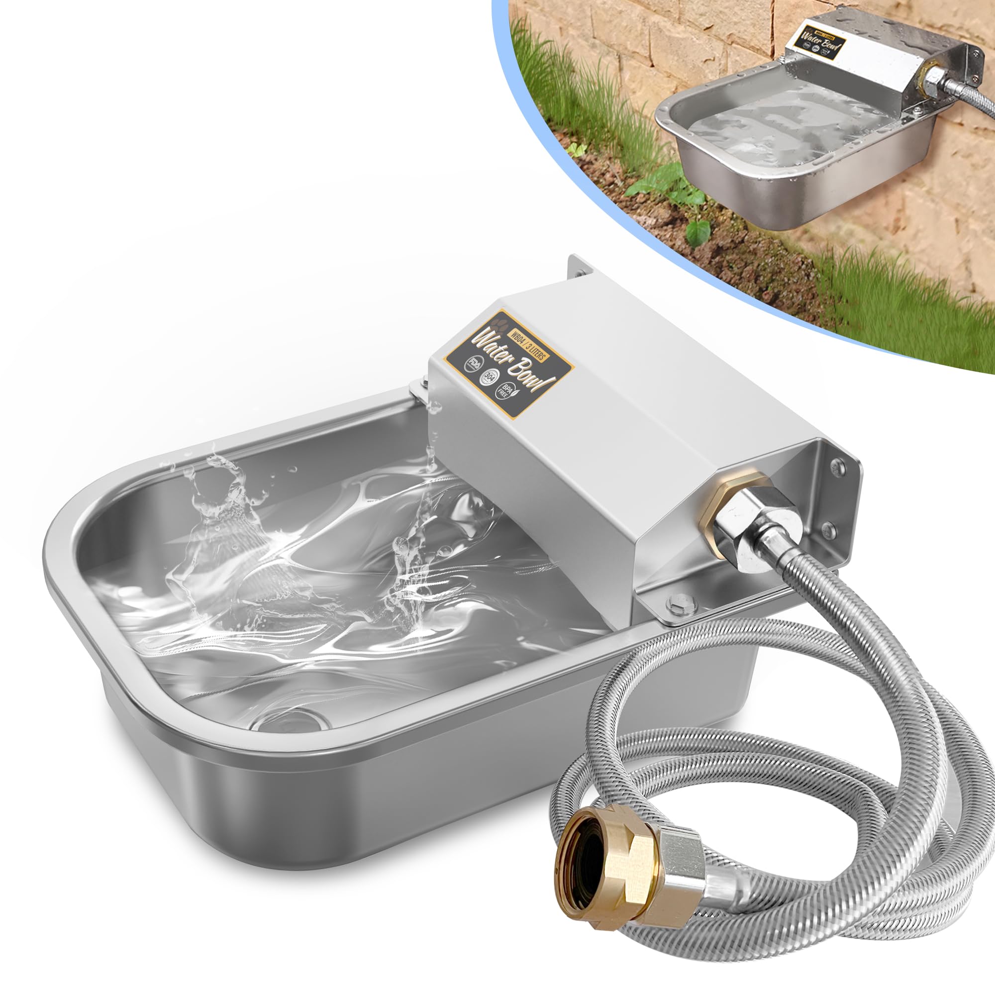 PETSOLON Automatic Dog Water Dispenser