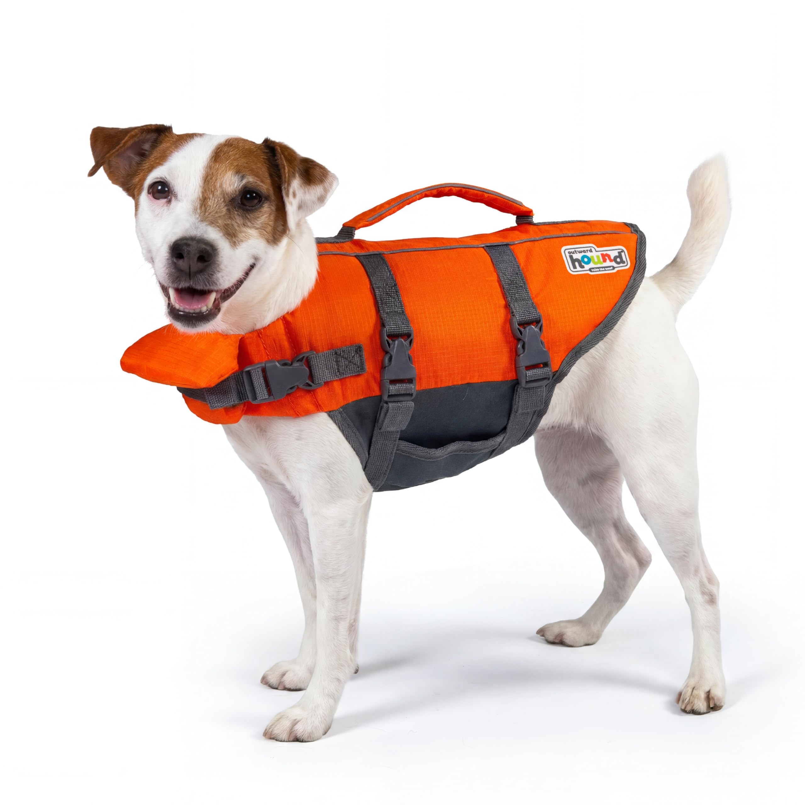 Outward Hound Dawson Red Dog Life Jacket, Large