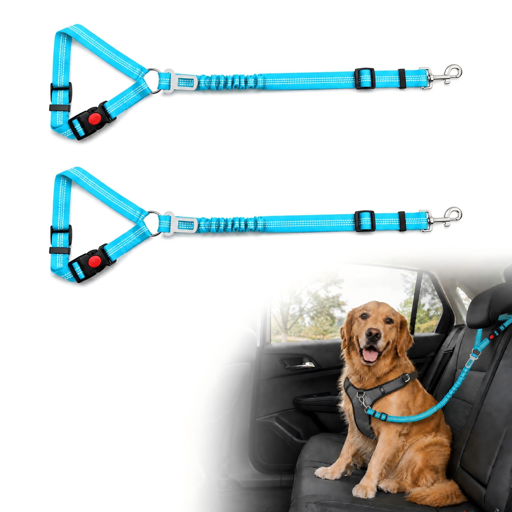 Adjustable Dog Car Seat Belt Safety Tether