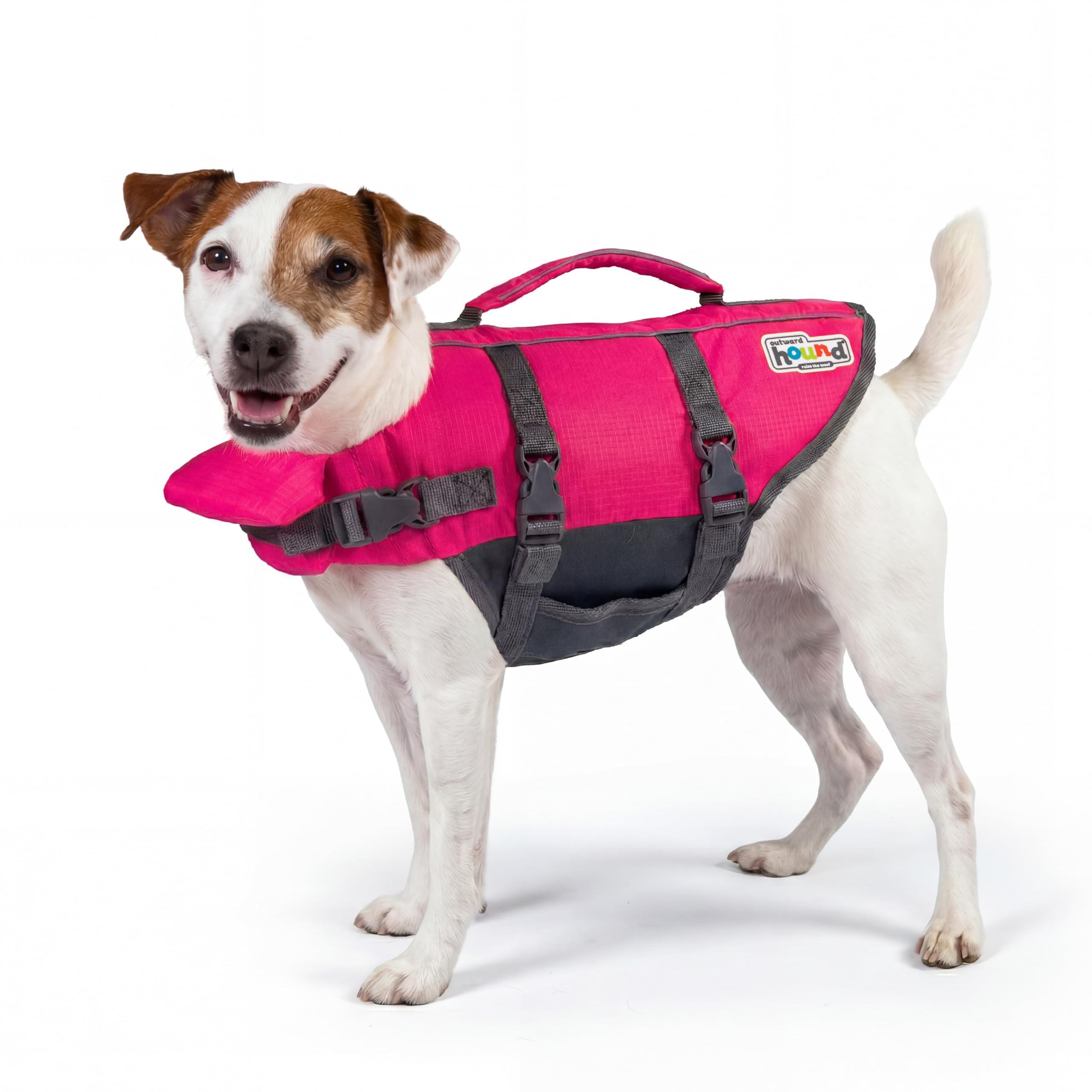 Outward Hound Dawson Red Dog Life Jacket, Large