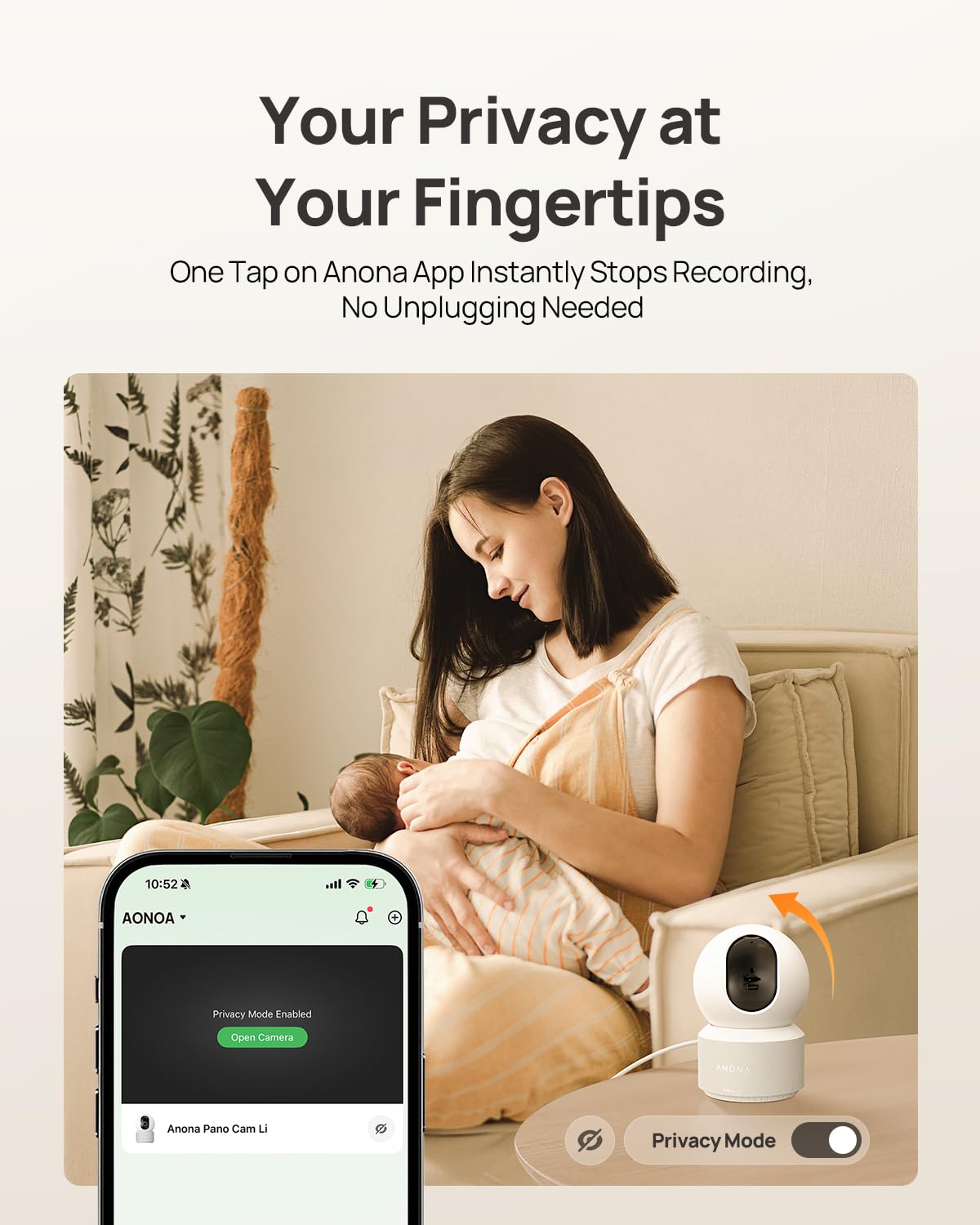 Anona Indoor Camera 4K