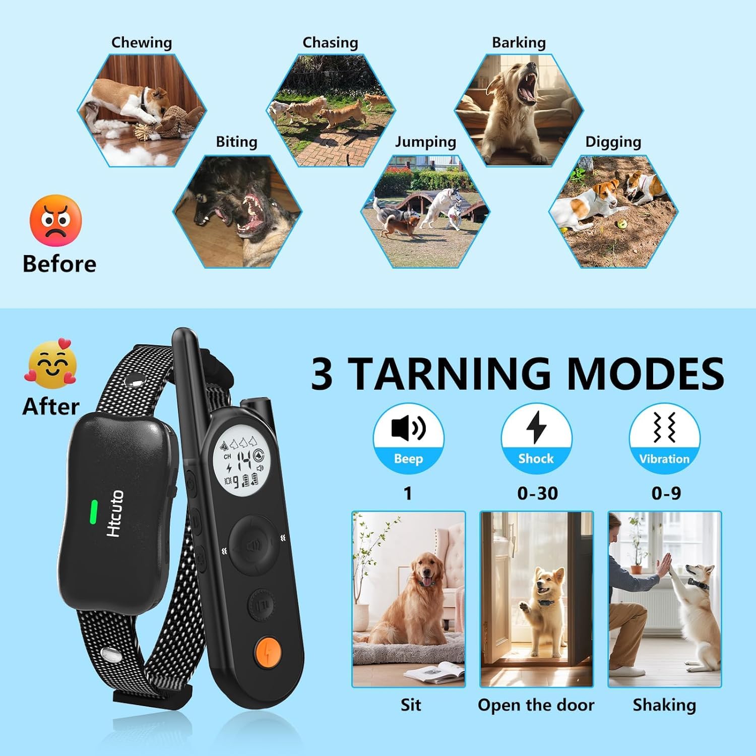 Htcuto X3 Wireless Dog Fence New