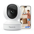 REOLINK 2K Indoor Camera, E1 Plug-in 2.4G WiFi Security Camera Wireless for Baby/Pet Monitor with Phone app, 360 Degree Pet Camera with Person/Pet Detection, Night Vision, 2-Way Audio, Local Storage
