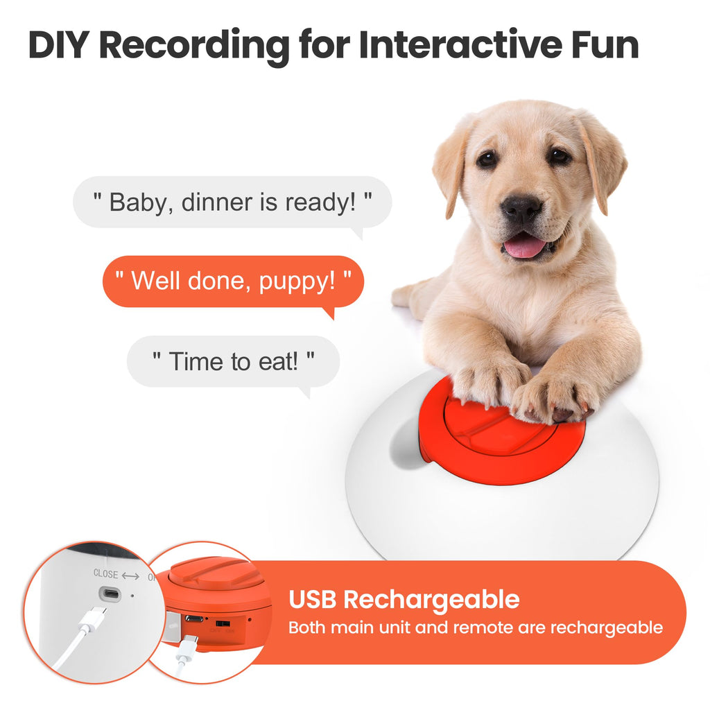 Potaroma Interactive Dog Puzzle and Treat Dispenser