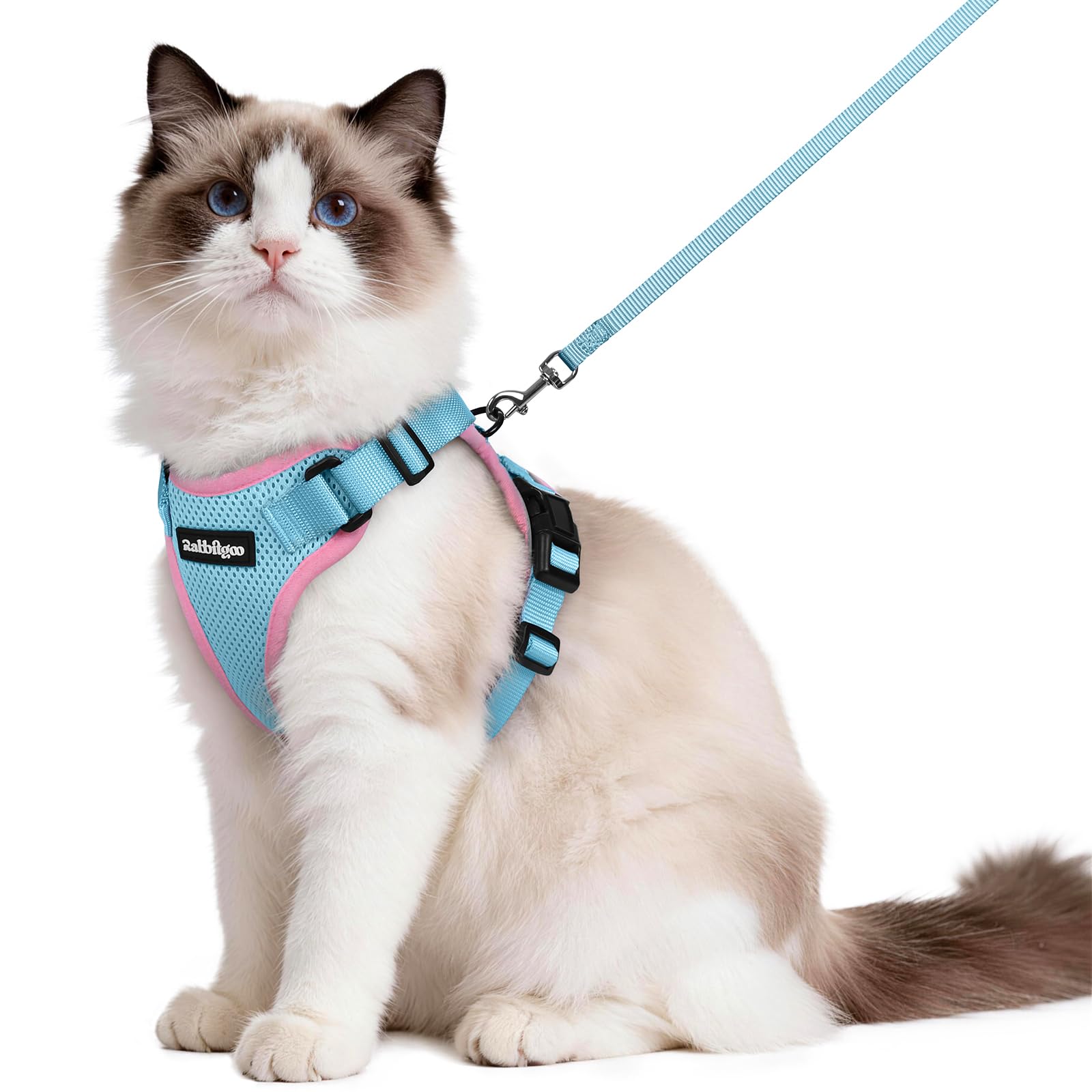 Rabbitgoo Adjustable Cat Harness and Leash Set