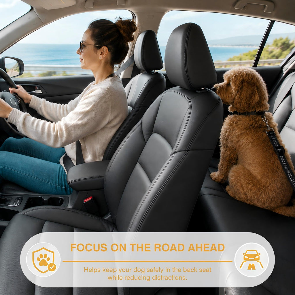 Adjustable Dog Car Seat Belt Safety Tether