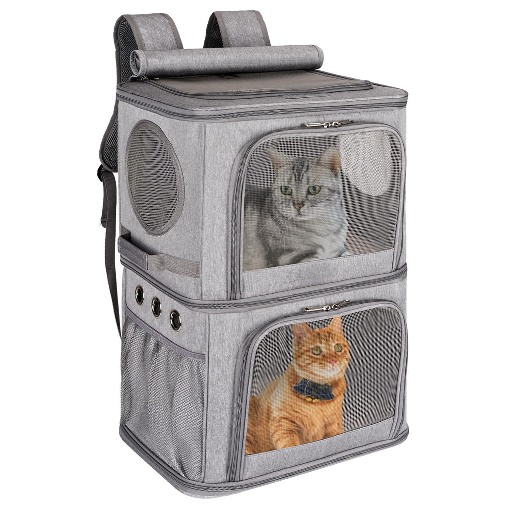 VOISTINO 2-in-1 Double Pet Carrier Backpack