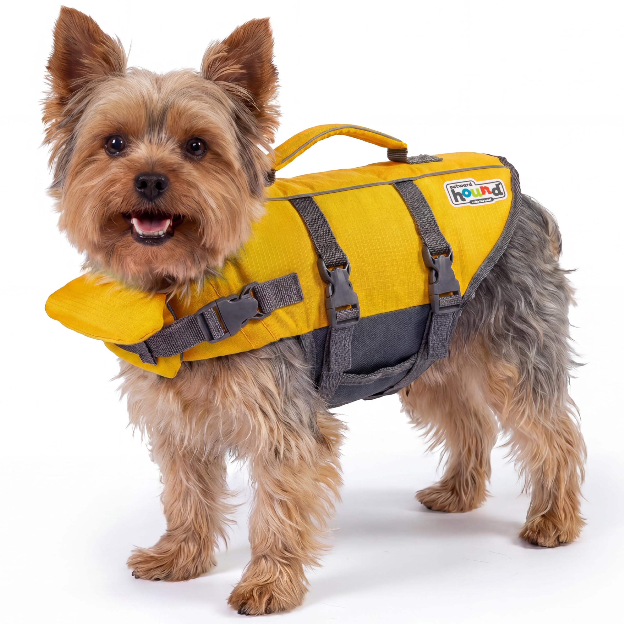 Outward Hound Dawson Red Dog Life Jacket, Large