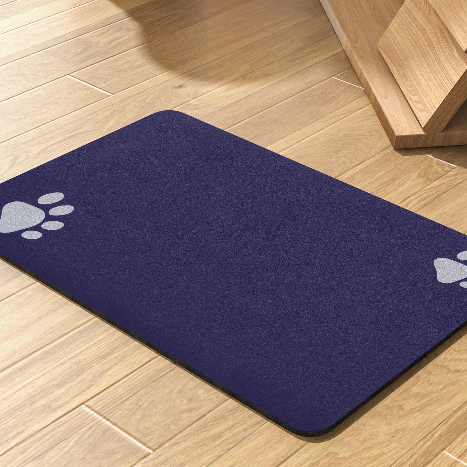 PADOOR Absorbent Pet Feeding Mat for Food and Water Bowls