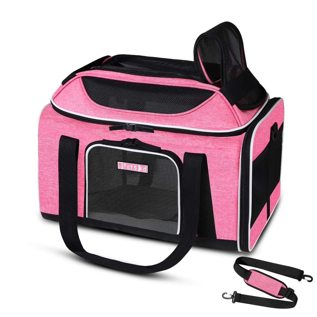 Petskd Top-Expandable Airline-Approved Small Pet Carrier
