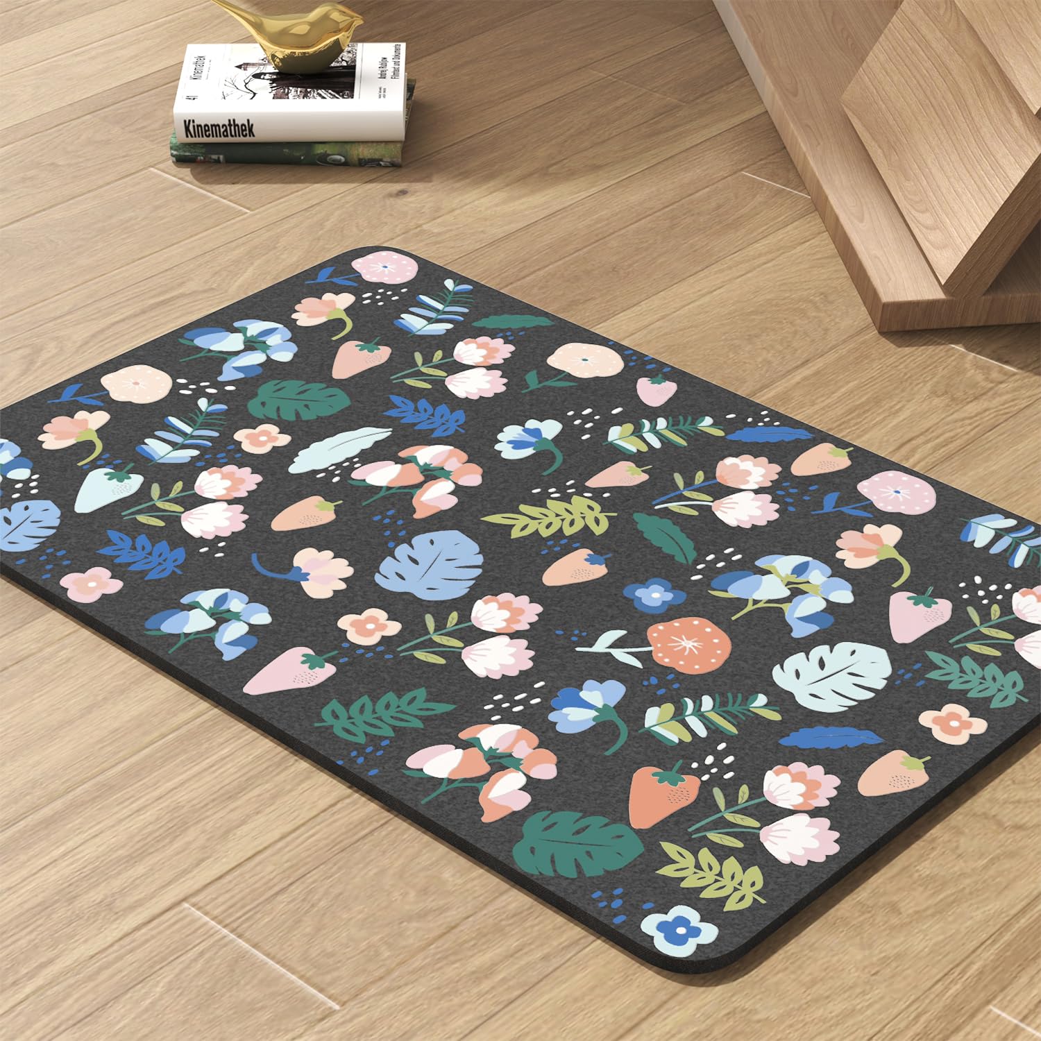 PADOOR Absorbent Pet Feeding Mat for Food and Water Bowls
