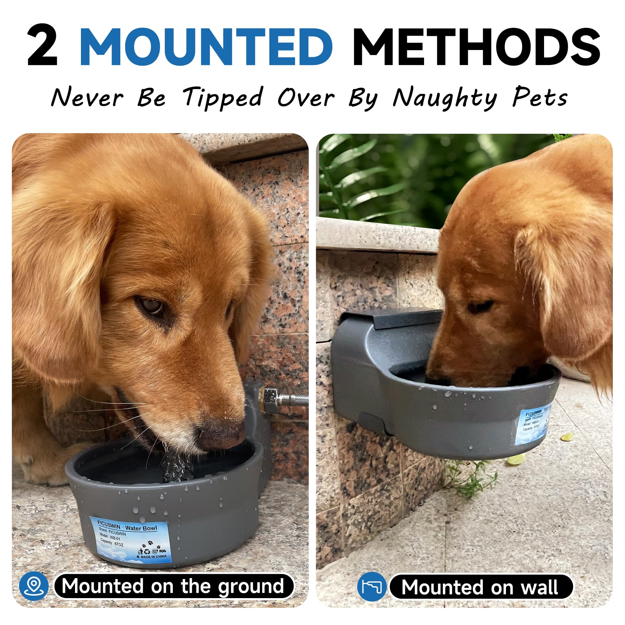 PETSOLON Automatic Dog Water Dispenser