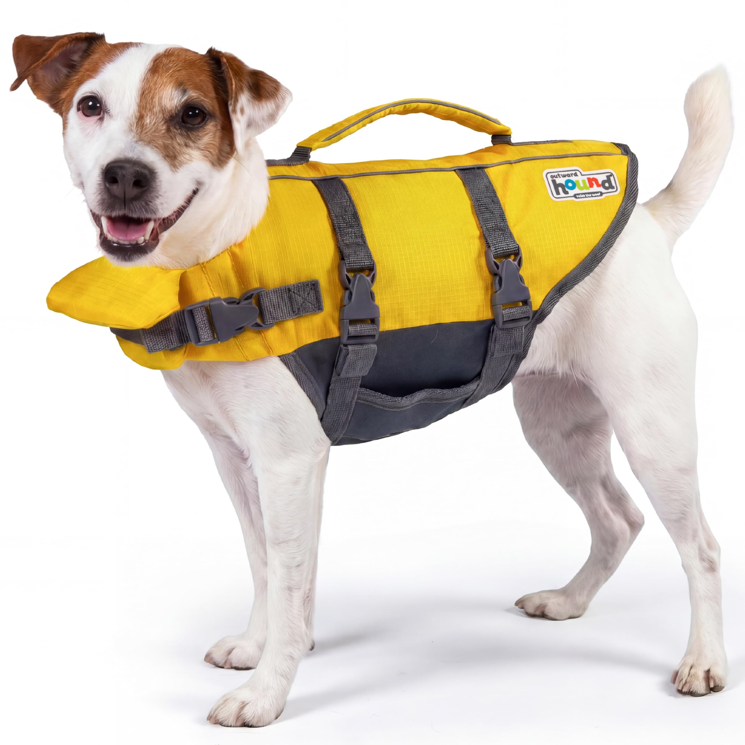 Outward Hound Dawson Red Dog Life Jacket, Large