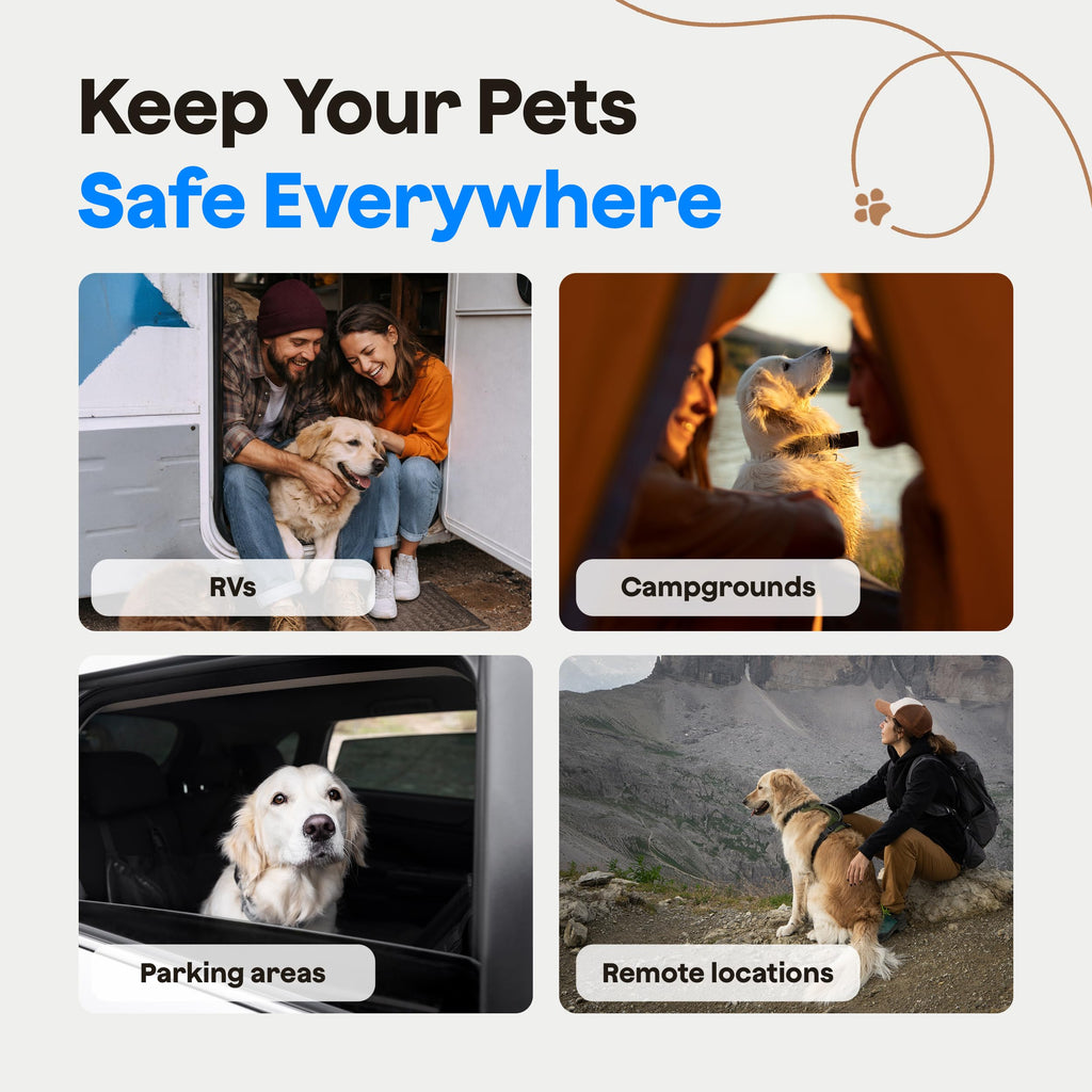 Waggle RV Pet Temperature and Humidity Safety Monitor